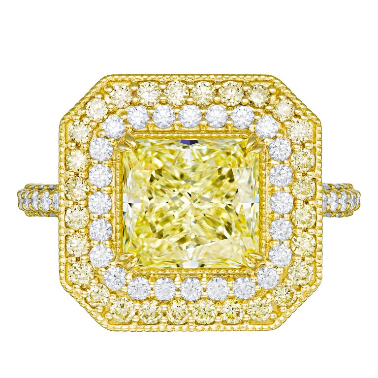 Ring Diamond Yellow Gold