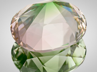 Professional gem photography of a bi-color Tourmaline by Arjuna Irsutti