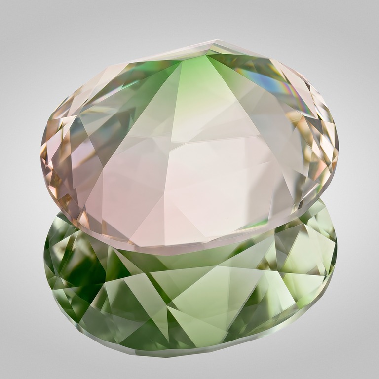 Bi-color Tourmaline – Gem photography by Arjuna Irsutti – Bangkok Professional gem photography of a bi-color Tourmaline by Arjuna Irsutti