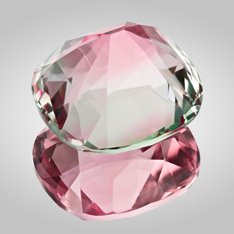 Bi-color Tourmaline – Gem photography by Arjuna Irsutti – Bangkok Professional gem photography of a bi-color Tourmaline by Arjuna Irsutti