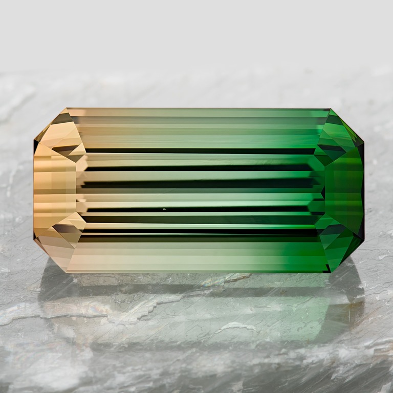 Bi-color Tourmaline – Gem photography by Arjuna Irsutti – Bangkok Professional gem photography of a bi-color Tourmaline by Arjuna Irsutti