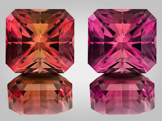 Professional gem photography of a color change tourmaline by Arjuna Irsutti