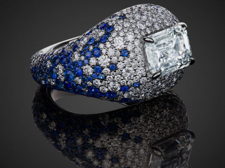 Ring diamond- Jewelry photography by Arjuna Irsutti Bangkok Professional jewelry photography of a ring with a diamond by Arjuna Irsutti