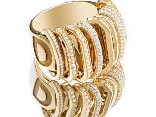 Gold ring - Jewelry photography by Arjuna Irsutti Bangkok Professional photography of a gold ring with diamonds by Arjuna Irsutti