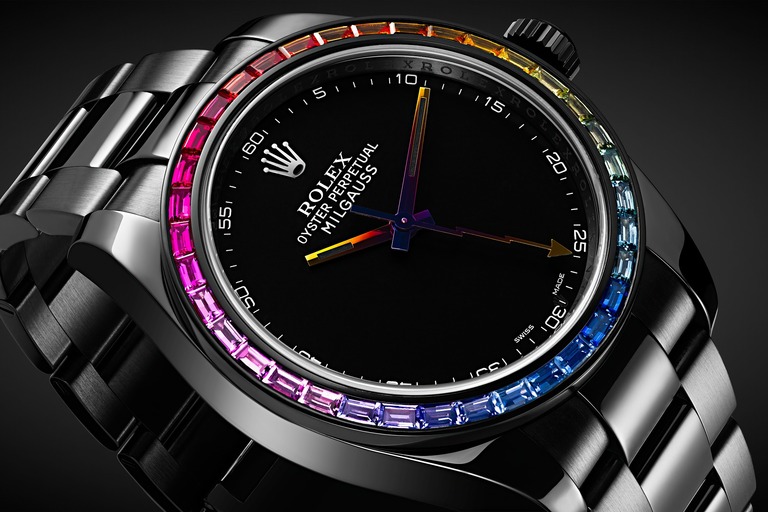 Professional photography of a Rolex watch by Arjuna Irsutti