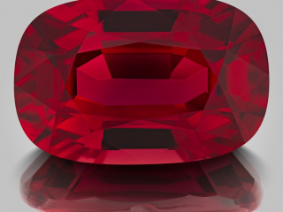 Professional gem photography of a Mozambique ruby by Arjuna Irsutti