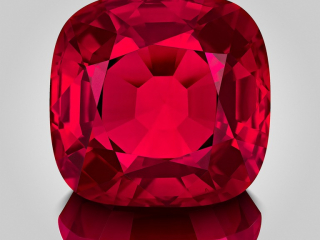 Professional gem photography of an unheated Mozambique ruby by Arjuna Irsutti
