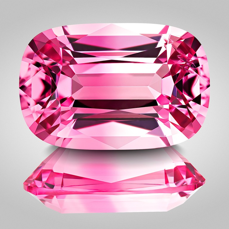 Color Zoned / Bi-color Spinel – Gem photography by Arjuna Irsutti – Bangkok Professional gem photography of a color zoned/bi-color spinel by Arjuna Irsutti