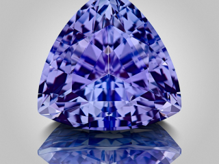 Professional gem photography of tanzanite by Arjuna Irsutti