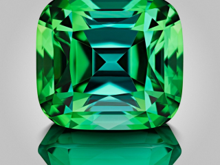Professional gem photography of green tourmaline by Arjuna Irsutti