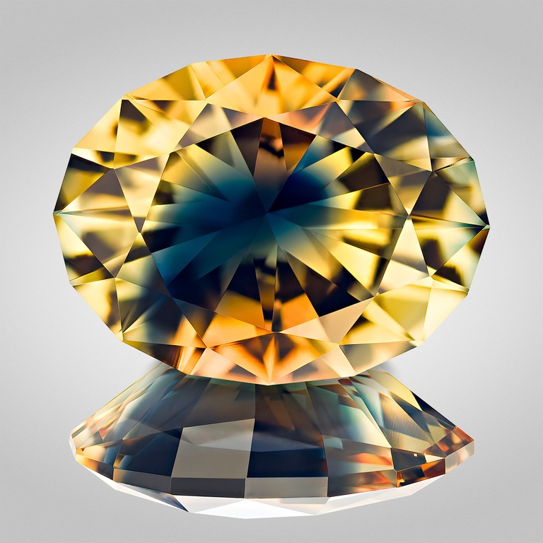 Professional gem photography of party sapphire by Arjuna Irsutti